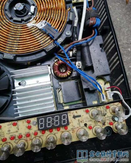 電磁爐啟動損壞IGBT,有時候也會燒整流管,修有開關(guān)