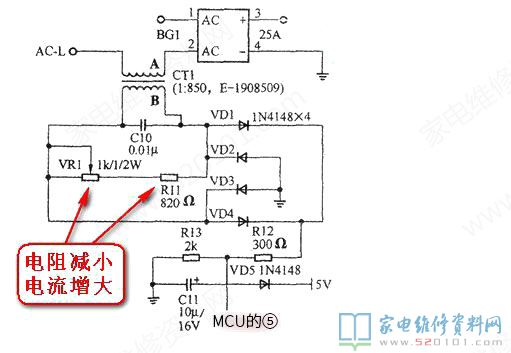 電磁爐電流尺寸怎樣調節