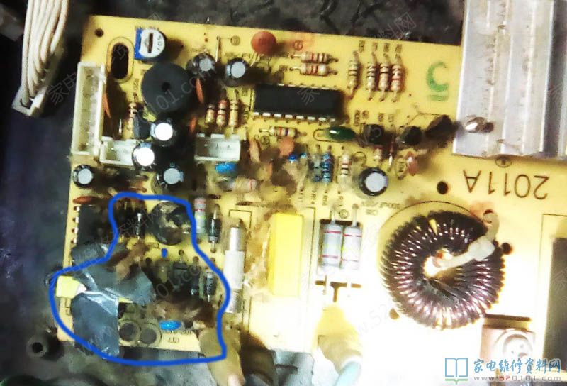 通電無5V,278V一切正常,4