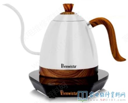 接修一個(gè)溫度控制咖啡機(jī),保利博納維塔Bonavita牌,常見(jiàn)