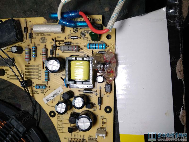 原機的SM7028電源控制模塊接線方法