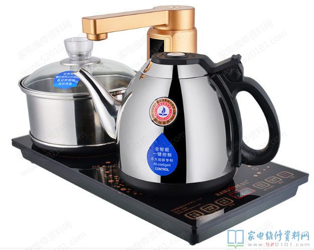 V88智能金灶茶具,常見故障