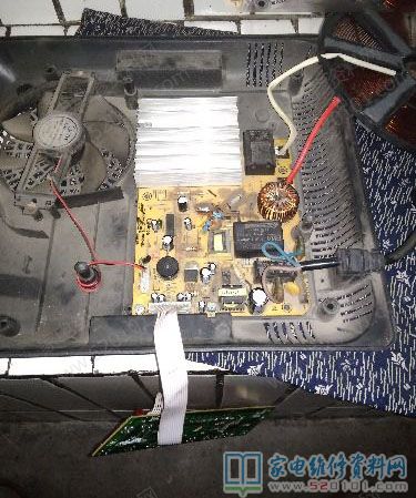 接修一臺美的電滋爐,常見故障