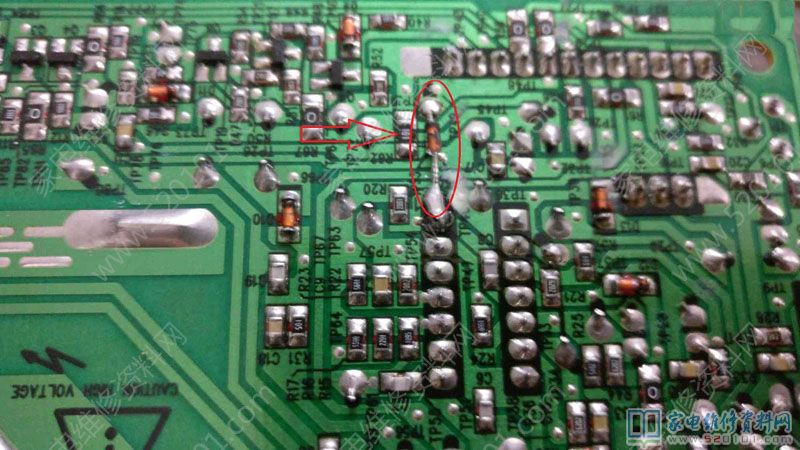 vivoC505 2100W電滋爐,常見故障修補