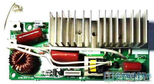 一臺(tái)象印110V工作電壓的進(jìn)口電飯鍋,原來(lái)炸熔斷絲IGBT穿