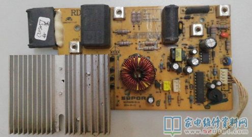 蘇泊爾電磁爐型號規格是C20S05T,常見故障主要表現為表明