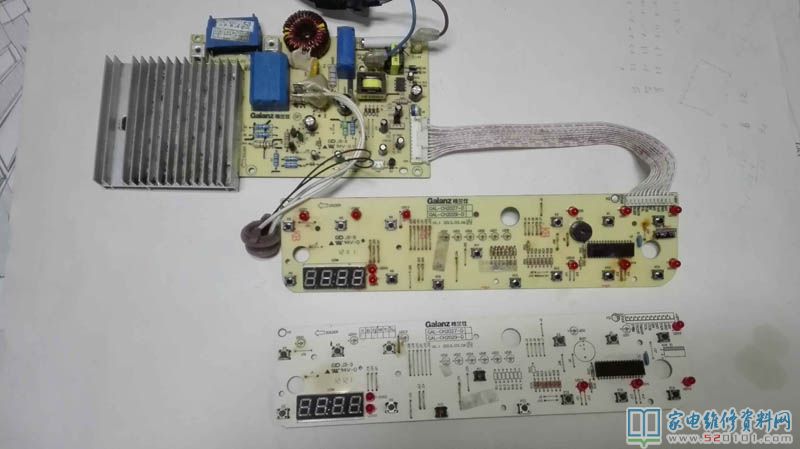 galanzCH2082電滋爐,常見故障主要表現(xiàn)是插電無反映