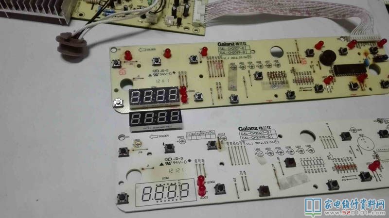 galanzCH2082電滋爐,常見故障主要表現(xiàn)是插電無反映