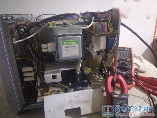 galanz變頻式微波爐加熱,常見故障
