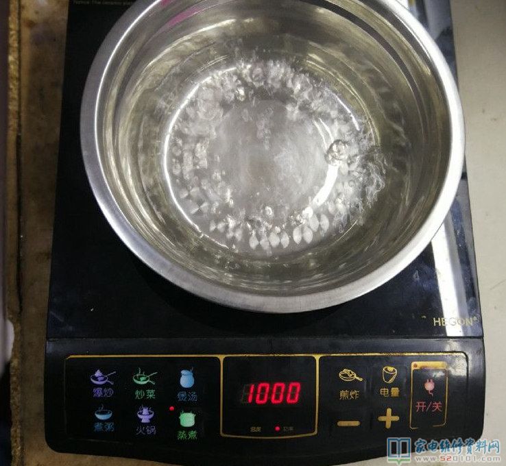 美的SH2050B電滋爐,常見故障