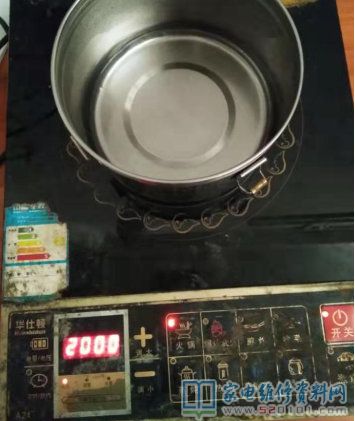 華仕頓電滋爐配置常見故障