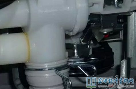 洗衣機排水閥在哪兒框架圖