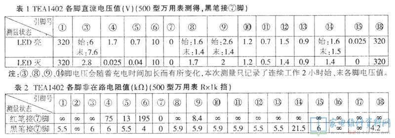 東芝3830電動剃須刀充電電源電路