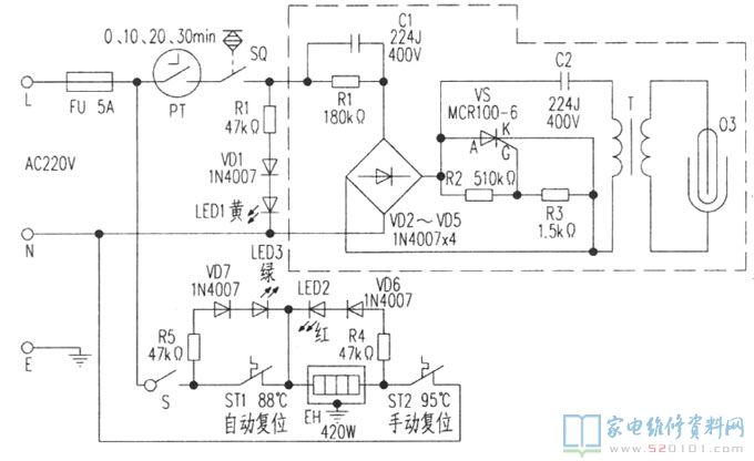 立式飲水機實體繪制圖