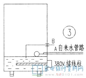 RS型電汽雙用蒸飯柜選用電加熱方法時(shí),蒸氣自來(lái)水