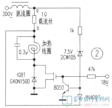 電滋爐的開關電源保險管,通常安裝在整流管的鍵入端