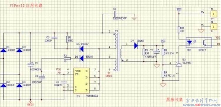 VIPer22-12運用電路