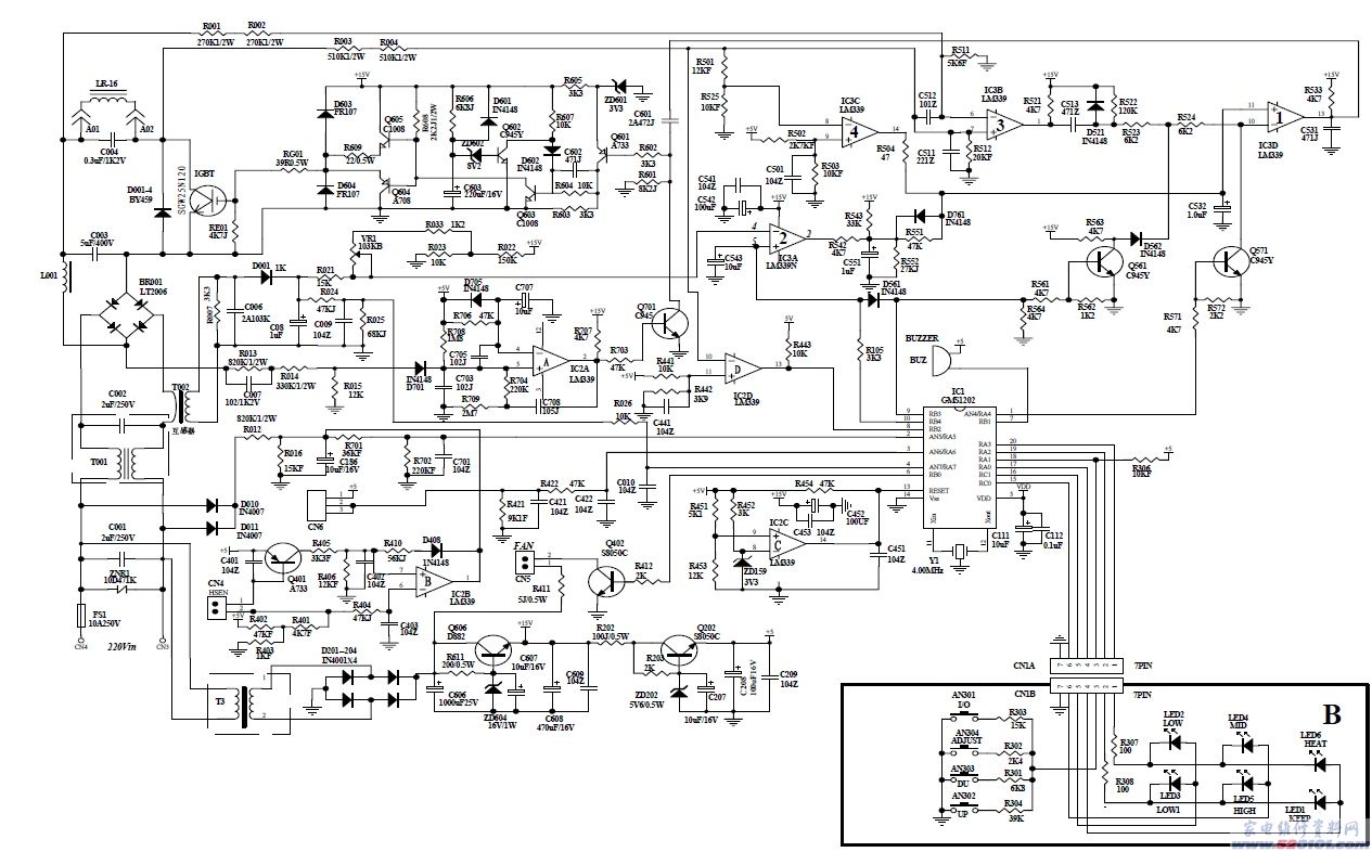 美的MC-PF18D電滋爐