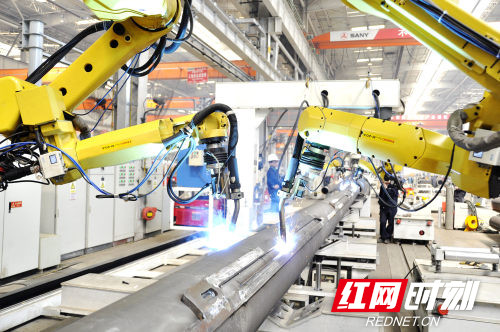 三一重工車間內