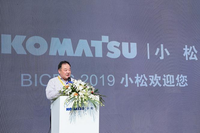 小松(中國)投資有限公司信息技術應用本部副本部長兼租賃循環事業部部長尚大明