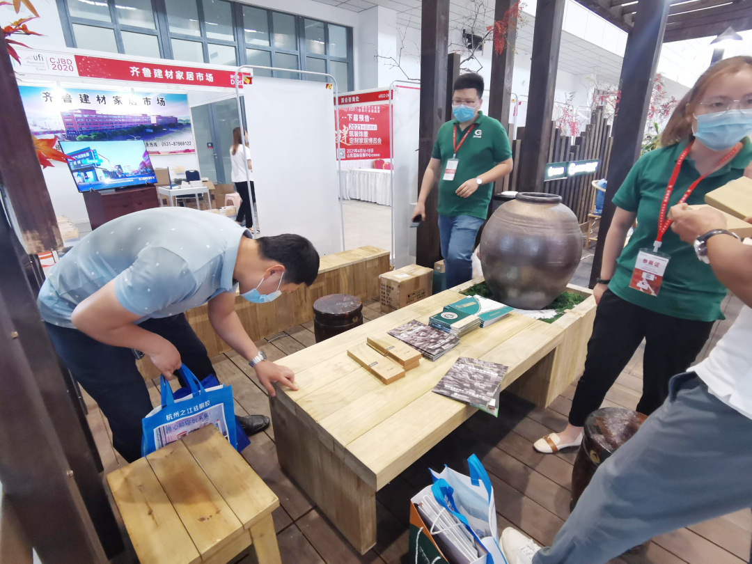 國林怡景，建博會上別具一格，2020共創前程