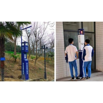 一鍵可視對(duì)講報(bào)警柱，校園一鍵報(bào)警柱